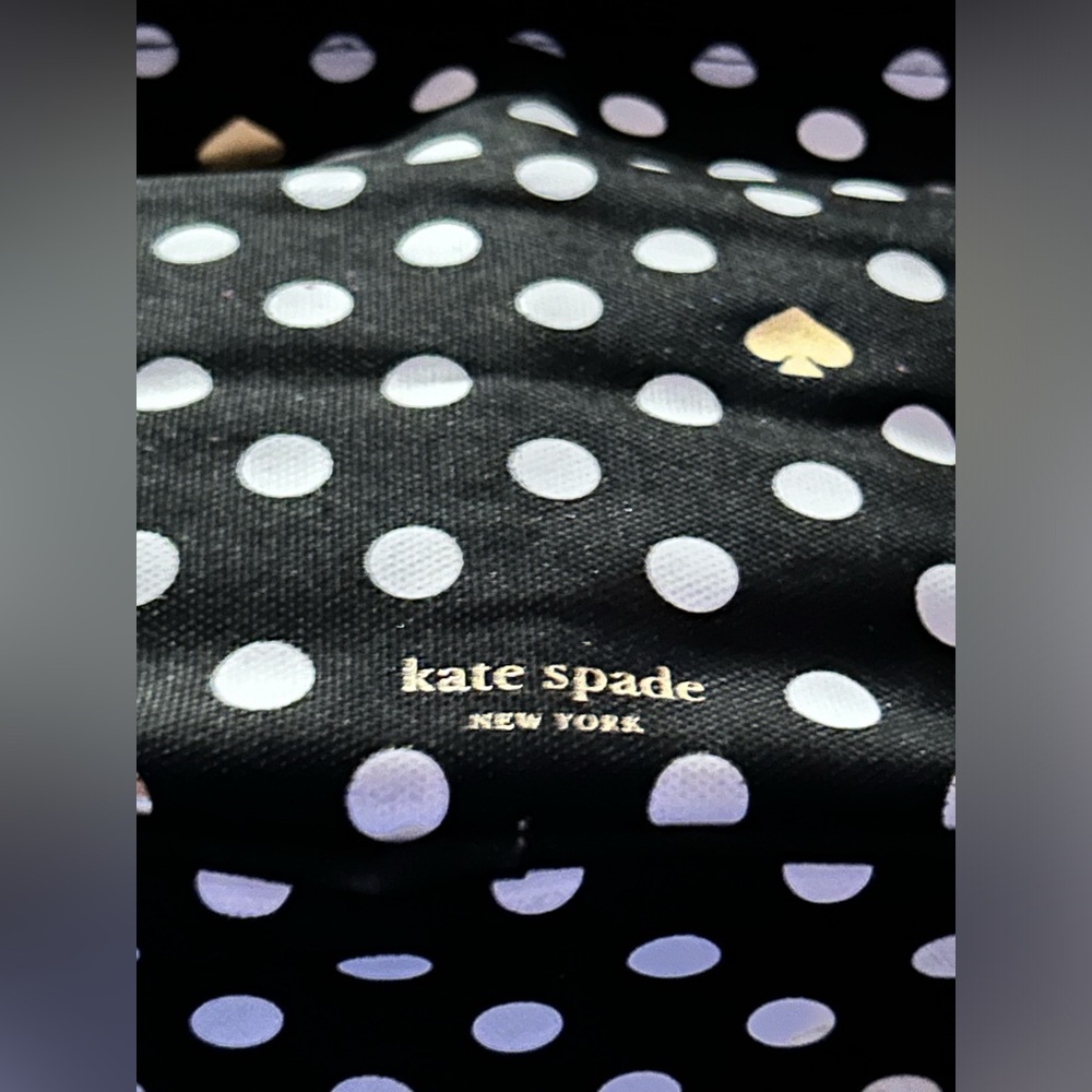 Kate Spade Black and White Polka Dot insulated Lunch Bag ♠️